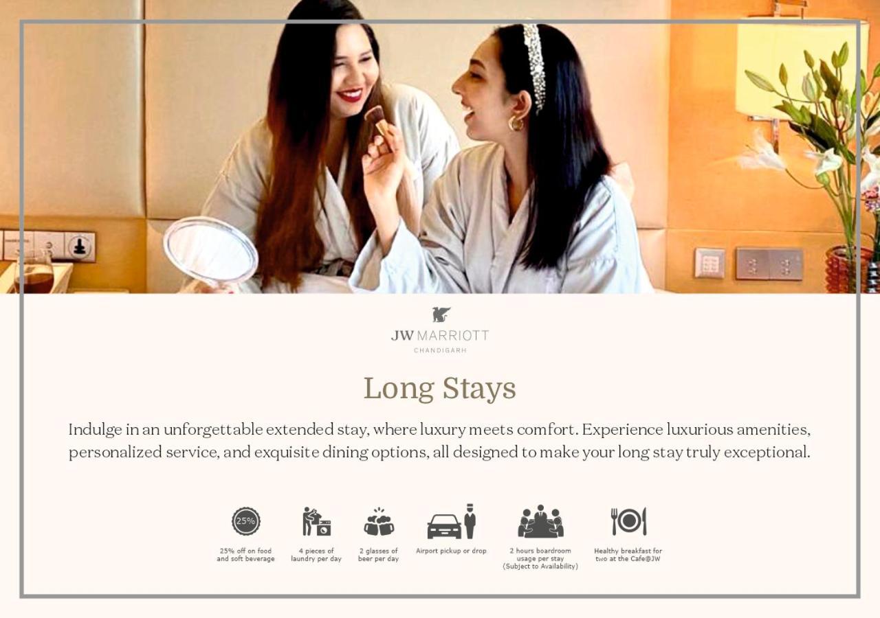 Jw Marriott Hotel Chandīgarh Extérieur photo